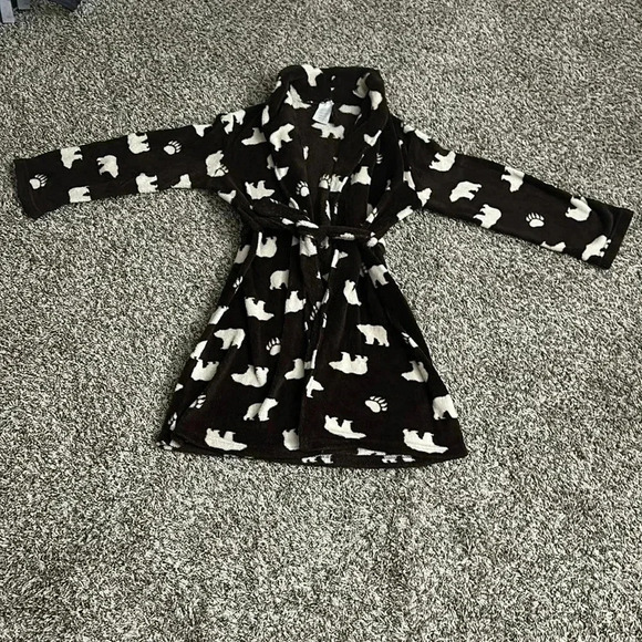 Calvin Klein Kids Fleece Robe Size L 10/12 - Picture 1 of 3